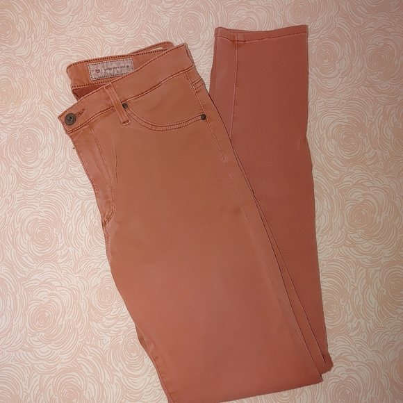 AG The Abbey Sateen High-Rise Super Skinny Ankle Jeans - Picture 2 of 7